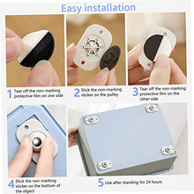 Load image into Gallery viewer, Self Adhesive 360 Degree Mini Swivel Casters Wheels