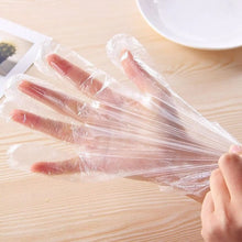 Load image into Gallery viewer, Disposable Plastic Gloves Pack of 50 Pcs