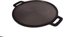 Load image into Gallery viewer, Cast Iron Dosa Tawa Premium Quality 12 inches Double Handle Pre-Seasoned, Perfect for Cooking on Gas