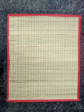 Load image into Gallery viewer, Striped Modern Mat (Ivory, Korai Grass, 2 x 1.5 Feet)