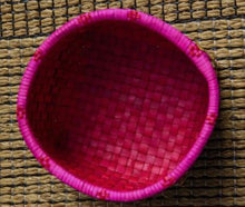 Load image into Gallery viewer, Palm Leaf Utility Basket (Single) - Multicoloured