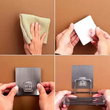 Load image into Gallery viewer, Magic Sticker Stainless Steel Soap Holder (Pack of 2)