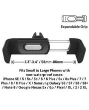 Load image into Gallery viewer, Car AC Vent Universal Dashboard Mobile Holder with 360 Rotating Mount for Better Navigation and Performing Smartphone Tasks (Black)