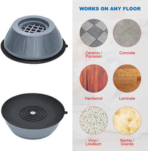 Load image into Gallery viewer, Anti Vibration Pads with Suction Cup Fee (Set of 4 PCS)