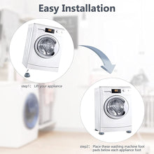 Load image into Gallery viewer, Anti Vibration Pads with Suction Cup Fee (Set of 4 PCS)