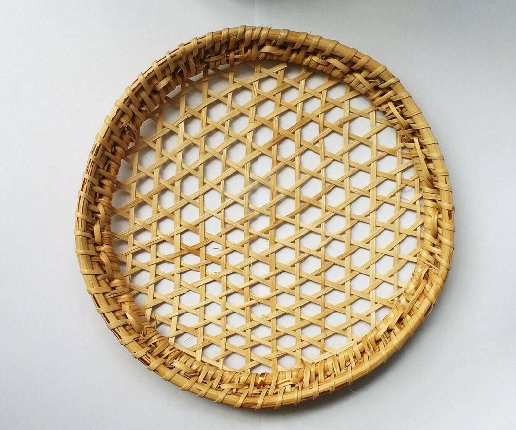 Bamboo Idiyappam Plate/String Hopper Plate (Pack of 4) or (Pack of 2)