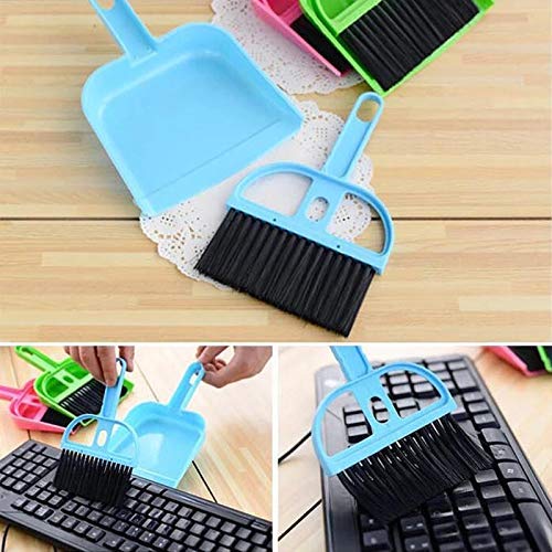 Mini Dustpan Supdi with Brush Broom Set for Multipurpose Cleaning Laptops, Keyboards, Dining Table, Car Seats, Carpets