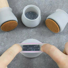 Load image into Gallery viewer, Silicon Chair, Table Leg Cover Cups - 4 Pcs Pack