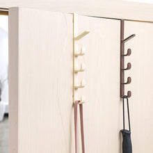 Load image into Gallery viewer, 5 Level Door Hook Clothes Hanger, Door Hooks Hangers for Clothes, Towel ()