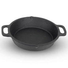 Load image into Gallery viewer, Premium Quality Cast Iron Skillet Preseasoned -10Inch (Double Handle)