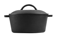 Load image into Gallery viewer, Cast Iron Dutch Oven/Biryani Pot for Cooking – Pre-seasoned, 5ltrs
