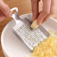 Load image into Gallery viewer, Stainless Steel Ginger/Garlic Grater
