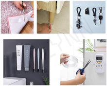 Load image into Gallery viewer, Ivy Grip Tape 5 mtr - 3 cm/3 Meter Double Sided Adhesive Silicone Tape, double sided tape for wall, Transparent Heavy Duty Heat Resistant Nano Tape