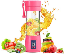 Load image into Gallery viewer, 6 Blade Portable Electric Mini USB Juicer/mixer