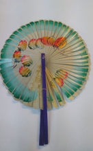 Load image into Gallery viewer, Multicolor Palm leaf Hand fan
