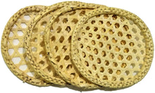 Load image into Gallery viewer, Palm Leaf Idiyappam Plate/String Hopper Plate (Pack of 4) or (Pack of 2)