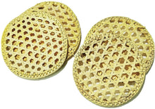 Load image into Gallery viewer, Palm Leaf Idiyappam Plate/String Hopper Plate (Pack of 4) or (Pack of 2)