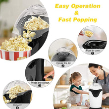 Load image into Gallery viewer, Popcorn Machine and Big Home Use Electric Big Popcorn Machine, Popcorn Maker Making Machine Automatic Popcorn Machine Household Electric Instant Popcorn Maker Stylish Design