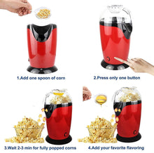 Load image into Gallery viewer, Popcorn Machine and Big Home Use Electric Big Popcorn Machine, Popcorn Maker Making Machine Automatic Popcorn Machine Household Electric Instant Popcorn Maker Stylish Design