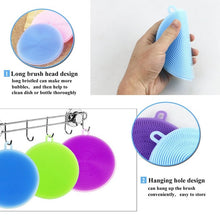 Load image into Gallery viewer, Silicone Dishwashing Scrubber (5 pcs Set)