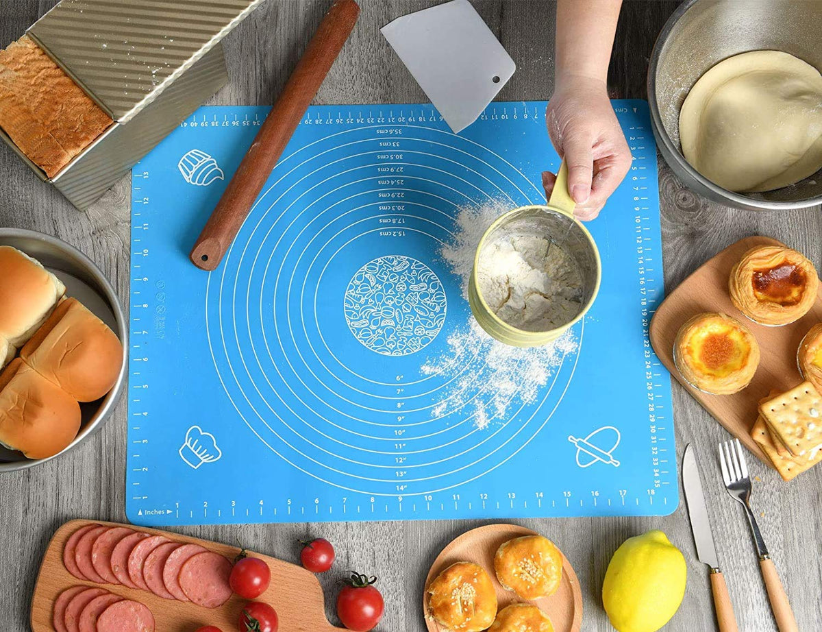 1pc Reusable Silicon Fondant Rolling Mat – mycookwareshop