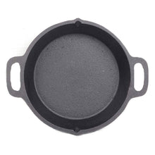 Load image into Gallery viewer, Cast Iron Cookware Set - Grill Pan 10.8Inch & Double Handle Skillet 10Inch, Pre-Seasoned