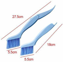 Load image into Gallery viewer, Cleaning Brush Specially Design Clean Sliding Door Window Tracks Tool Handle Scratch Brush (Pack of 1)