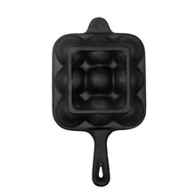 Load image into Gallery viewer, Premium Quality Pre Seasoned Cast Iron Cookware - Single Handle Paniyaram Pan - 9pits