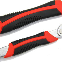 Load image into Gallery viewer, Adjustable Universal Multi Function Wrench Spanner Set Tools Snap and Grip Open End Snap N Grip Tool Spanner 9Mm to 32 Mm Works (Set of 2 Piece)