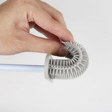 Load image into Gallery viewer, Silicon Toilet Brush with Slim Holder Flex Toilet Brush