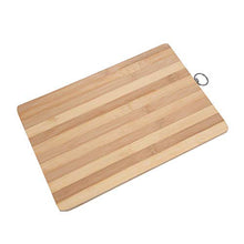 Load image into Gallery viewer, Wooden Bamboo Kitchen Chopping Cutting and Slicing Board with Anti Bacterial Surface with Premium Stainless Steel Rounded Corner Holder (Wooden)