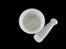 Load image into Gallery viewer, White Marble Imam Dasta/Mortar and Pestle Set/-4 Inches Marble Masher