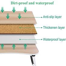 Load image into Gallery viewer, Study Table Laptop Table Foldable Solid Wooden, with Cup & Pen Holder for Girls Boys Kids Children Used for Reading, Study, Homework Best for Students