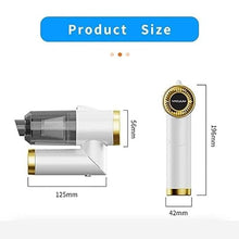 Load image into Gallery viewer, Portable 3 in 1 Suction Nozzle Folding car Clean Q8 Mini Strong Car Vacuum Cleaner with 2 in 1 Mopping and Vacuum
