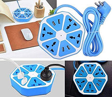 Load image into Gallery viewer, hexagon Socket Power Strip with USB Charger
