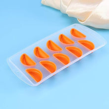 Load image into Gallery viewer, Orange Shape Silicone Ice Cube Trays
