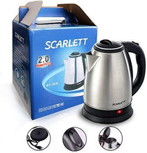 Load image into Gallery viewer, Stainless Steel Electric Kettle/Cool-touch Handle and Lid/Automatic Cut-Off and Single-Touch Lid Locking(Silver)
