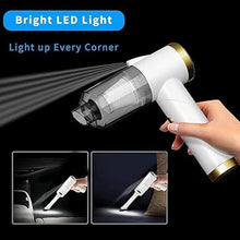 Load image into Gallery viewer, Portable 3 in 1 Suction Nozzle Folding car Clean Q8 Mini Strong Car Vacuum Cleaner with 2 in 1 Mopping and Vacuum
