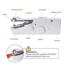 Load image into Gallery viewer, Electric Handy Stitch Handheld Sewing Machine for Emergency Stitching/Mini hand Sewing Machine
