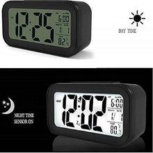 Load image into Gallery viewer, Back light control LCD alarm clock
