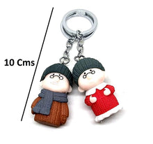 Load image into Gallery viewer, Fancy Old Couple Grandma and Grandpa Keychain 1 piece
