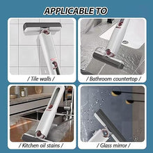 Load image into Gallery viewer, Portable Mini Mop Kitchen Cleaning Tools Car Desk Office SELF-Squeeze Short MOP, Hand WASH-Free Absorbent with 1 Cotton Head, Sponge for Bathroom Kitchens Table

