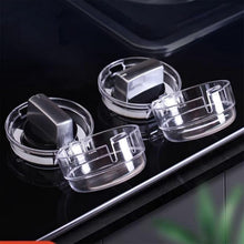Load image into Gallery viewer, Gas Stove Knob Covers for Child Safety Clear Lock Protector Oven Knobs with Strong Adhesive Toddler Protection Safety, Baby Proof Locks Universal Home Kitchen(Pack of 2)
