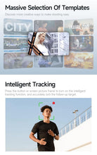 Load image into Gallery viewer, TOK_QI M02 3-Axis Handheld Gimbal Stabilizer Cell Phone Selfie Tripod with Detachable Remote for iPhone Android Smartphone, Black (M02)
