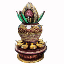 Load image into Gallery viewer, Kalash Design Festival Diya Light Decorative Lamp Electric Deep | 16 LED's | Revolving Lamp
