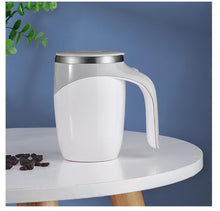 Load image into Gallery viewer, Self Stirring Magnetic Coffee Mug | Automatic Self Stirring Coffee Mug with Stainless Steel Inner | Automatic Stirring Mug for Coffee, Milk, Cocoa &amp; Drinks
