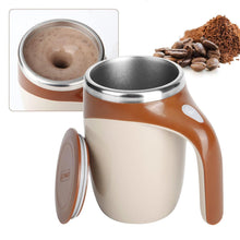 Load image into Gallery viewer, Self Stirring Magnetic Coffee Mug | Automatic Self Stirring Coffee Mug with Stainless Steel Inner | Automatic Stirring Mug for Coffee, Milk, Cocoa &amp; Drinks
