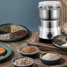 Load image into Gallery viewer, NIMA Electric Coffee, hurbs and Spice Grinder, Stainless Steel, Removable Chamber, 2-in-1 Multifunction
