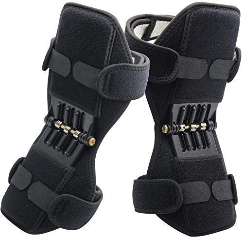 pring Knee Booster Power Knee Support Powerleg Knee Joint Support Pads Knee Protection Booster Protection Boost Old Cold Leg Mountaineering Knee Booster (1 pair)