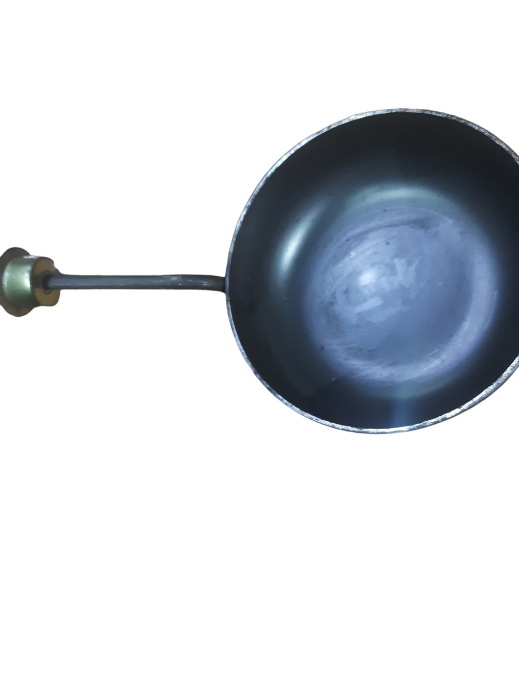 Iron Tadka Pan/Fry Pan with wooden Handle for Kitchen